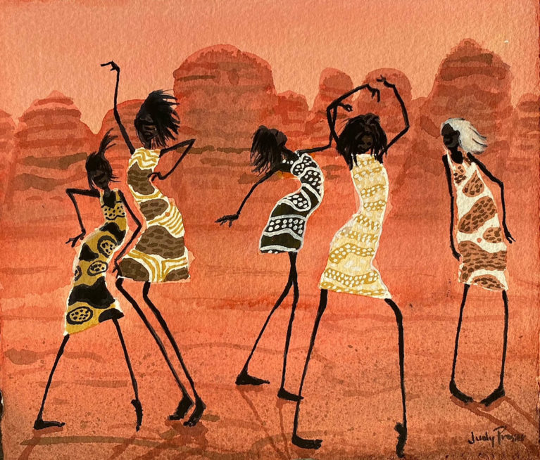 Original Painting 'Bungle Bungle Ballet' by Judy Prosser