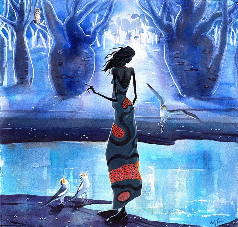 Watercolour painting by Judy Prosser